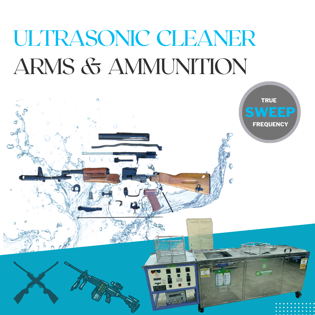 Ultrasonic Cleaners for Arms & Ammunition